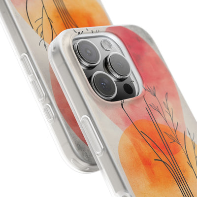 Crimson Bloom Lineage · Soft Phone Case for iPhone