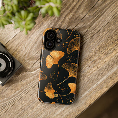 Gilded Ginkgo · Tough Phone Case for iPhone · Gold