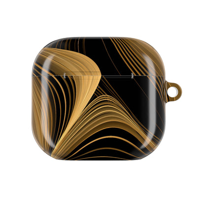 Gilded Strata · Hard Case for AirPods & AirPods Pro · Gold
