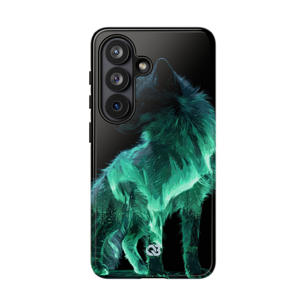 Nordic Aurora Fox · Tough Phone Case for Samsung · Teal