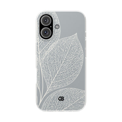 Grey Lite Phone Case for iPhone - Frosted Ash Veins