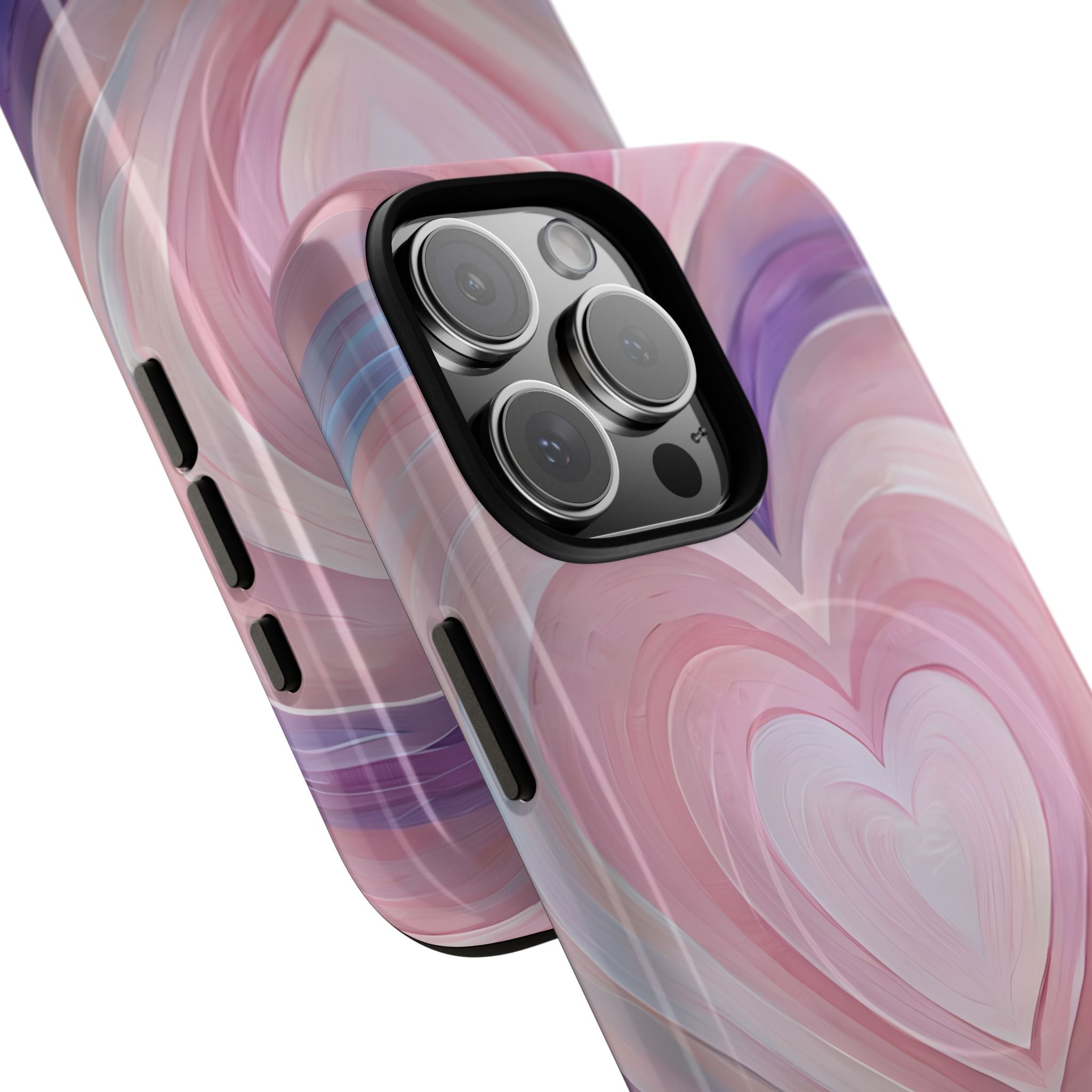 Lavender Pulse Hearts · Tough+ Phone Case for iPhone · Magsafe