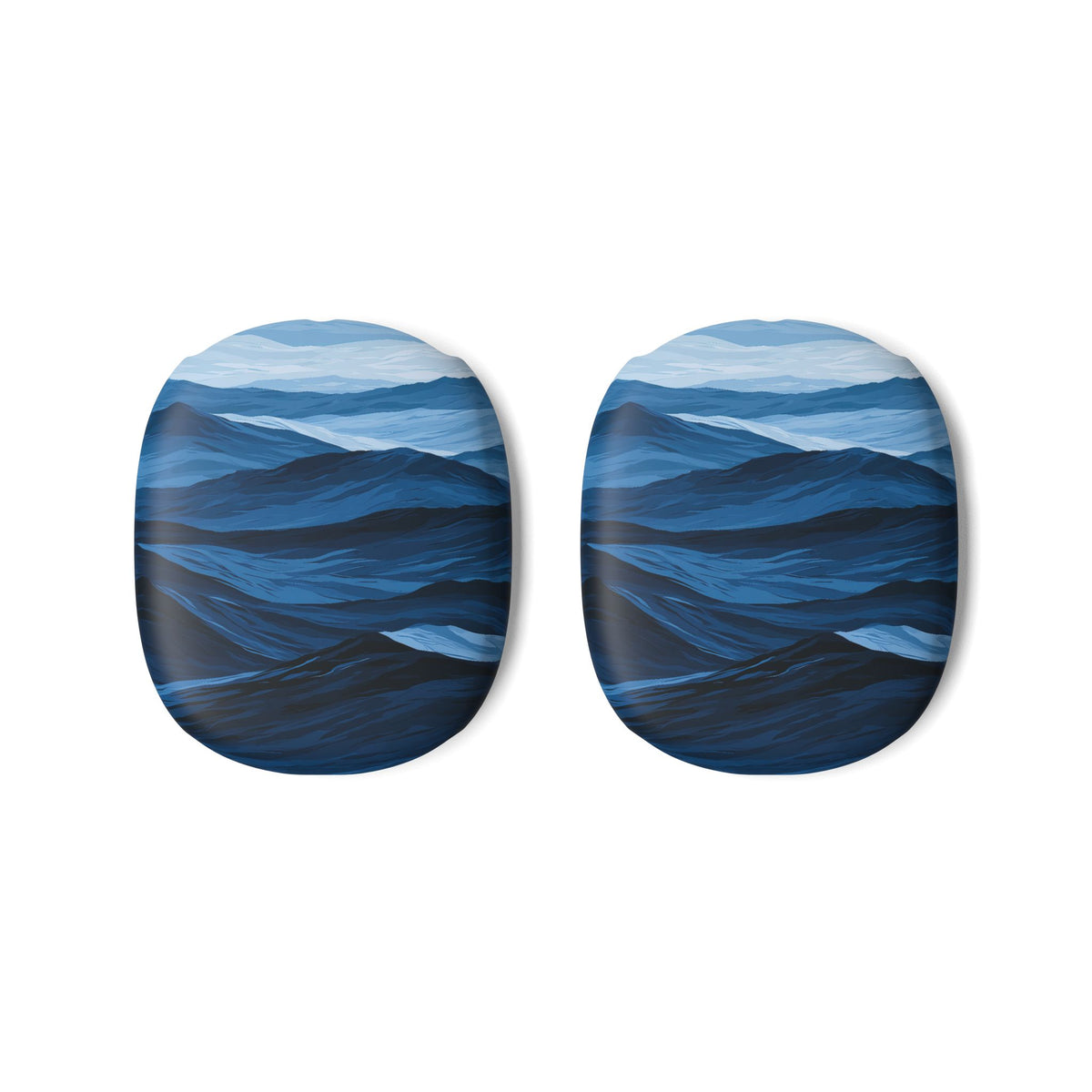 Cerulean Ridges · Hard Case for AirPods Max · Blue