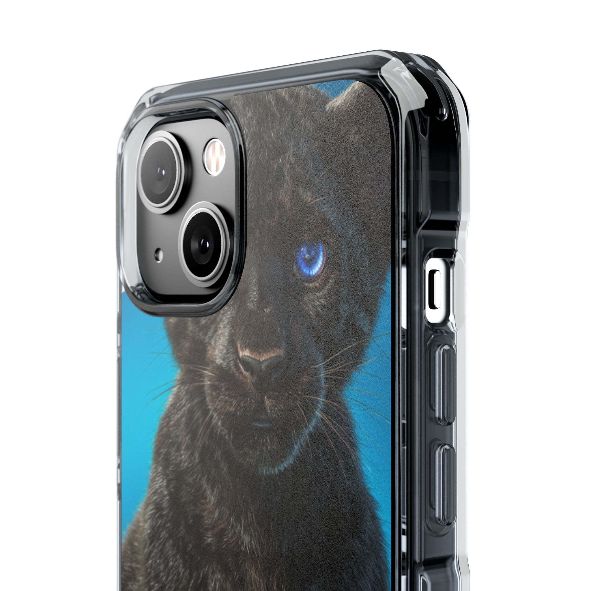 Sapphire Gaze Panther · Impact Phone Cover for iPhone · Magsafe