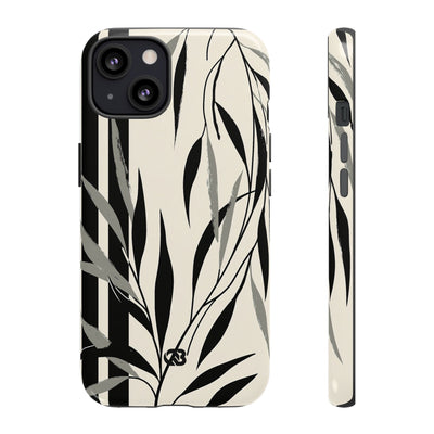 Linear Willow Study · Tough Phone Case for iPhone · Beige