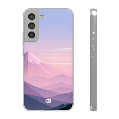 Purple Lite Phone Case for Samsung - Lavender Alpine Dawn