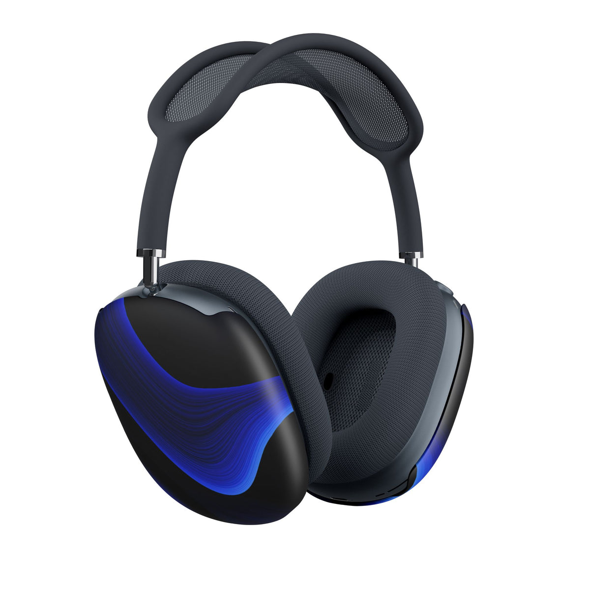 Cobalt Ridge Waves · Hard Case for AirPods Max · Blue