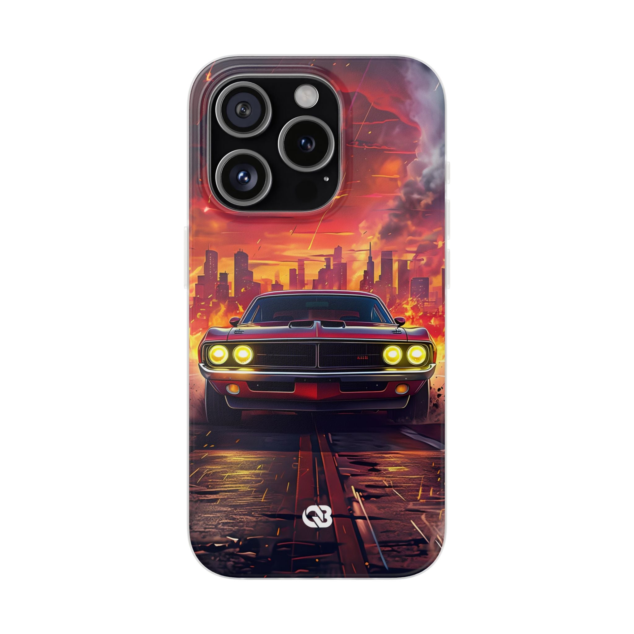 Inferno City Run · Soft Coque de téléphone pour iPhone