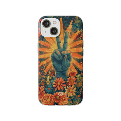 Radiant Peace Bloom · Soft Phone Case for iPhone