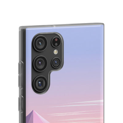 Purple Lite Phone Case for Samsung - Lavender Alpine Dawn