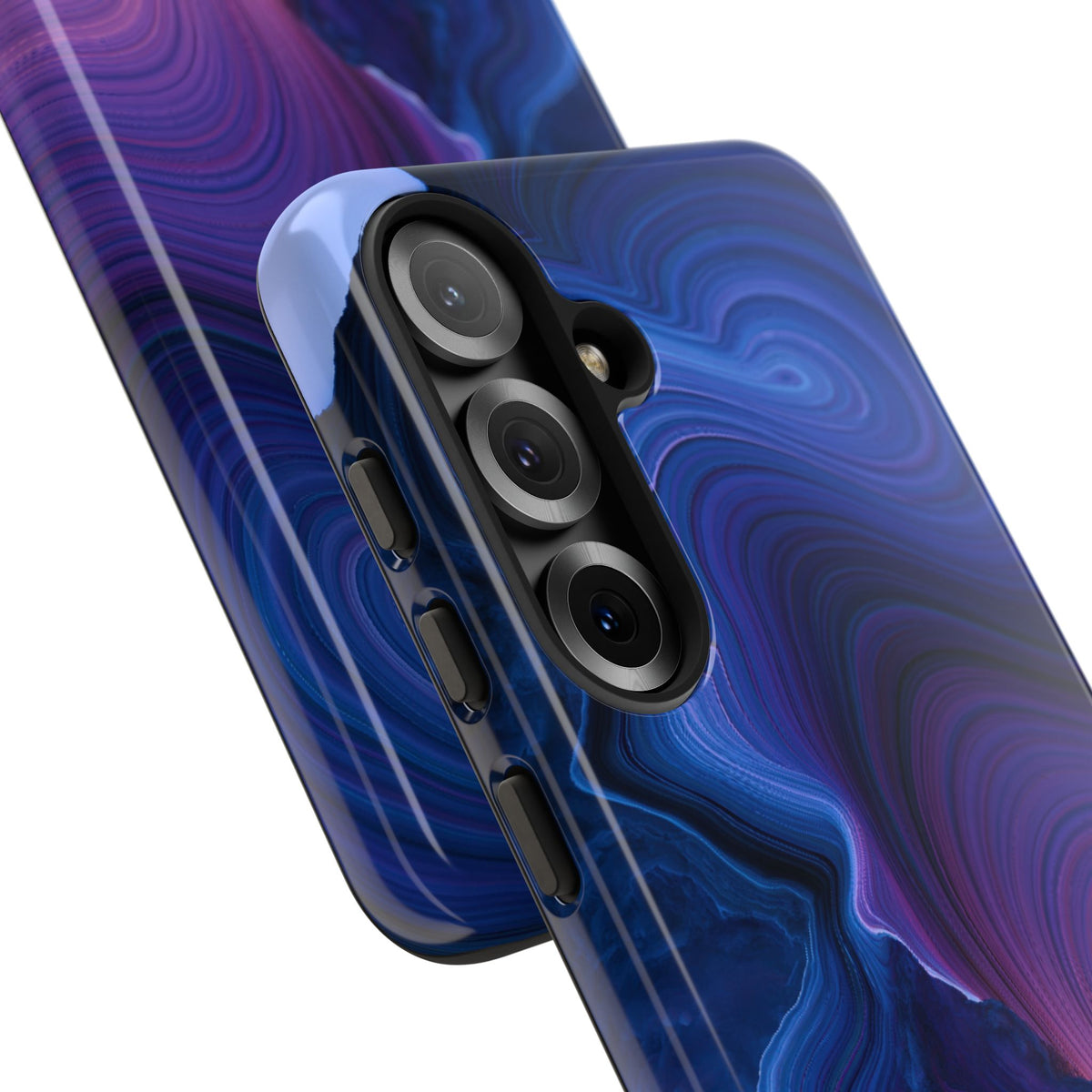 Radiant Strata · Tough Phone Case for Samsung · Blue