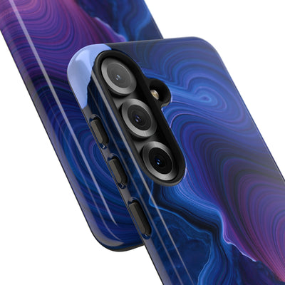 Radiant Strata · Tough Phone Case for Samsung · Blue