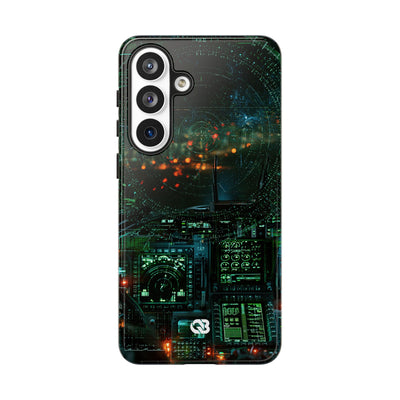 Tactical Avionics HUD · Tough Phone Case for Samsung · Green