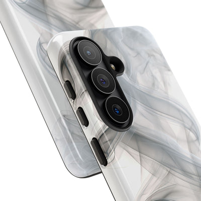 Vapor Noir · Tough Phone Case for Samsung · White