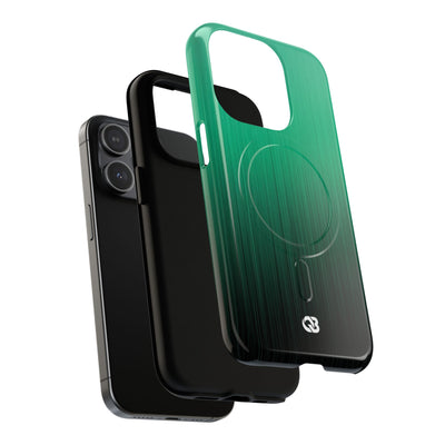 Emerald Cascade · Tough 2.0 Magnetic Phone Case for iPhone · Green