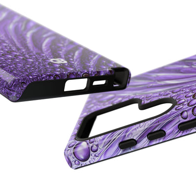 Violet Liquid Gel · Tough Phone Case for Samsung · Purple