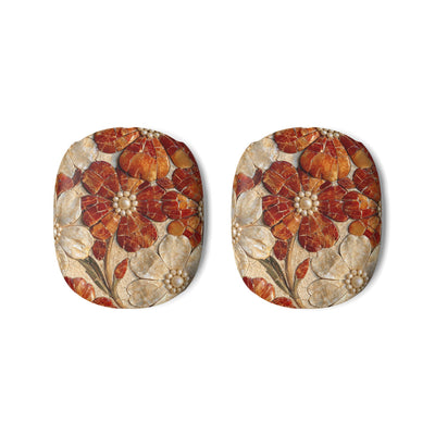 Carnelian Pearl Bloom · Hard Case for AirPods Max · Orange
