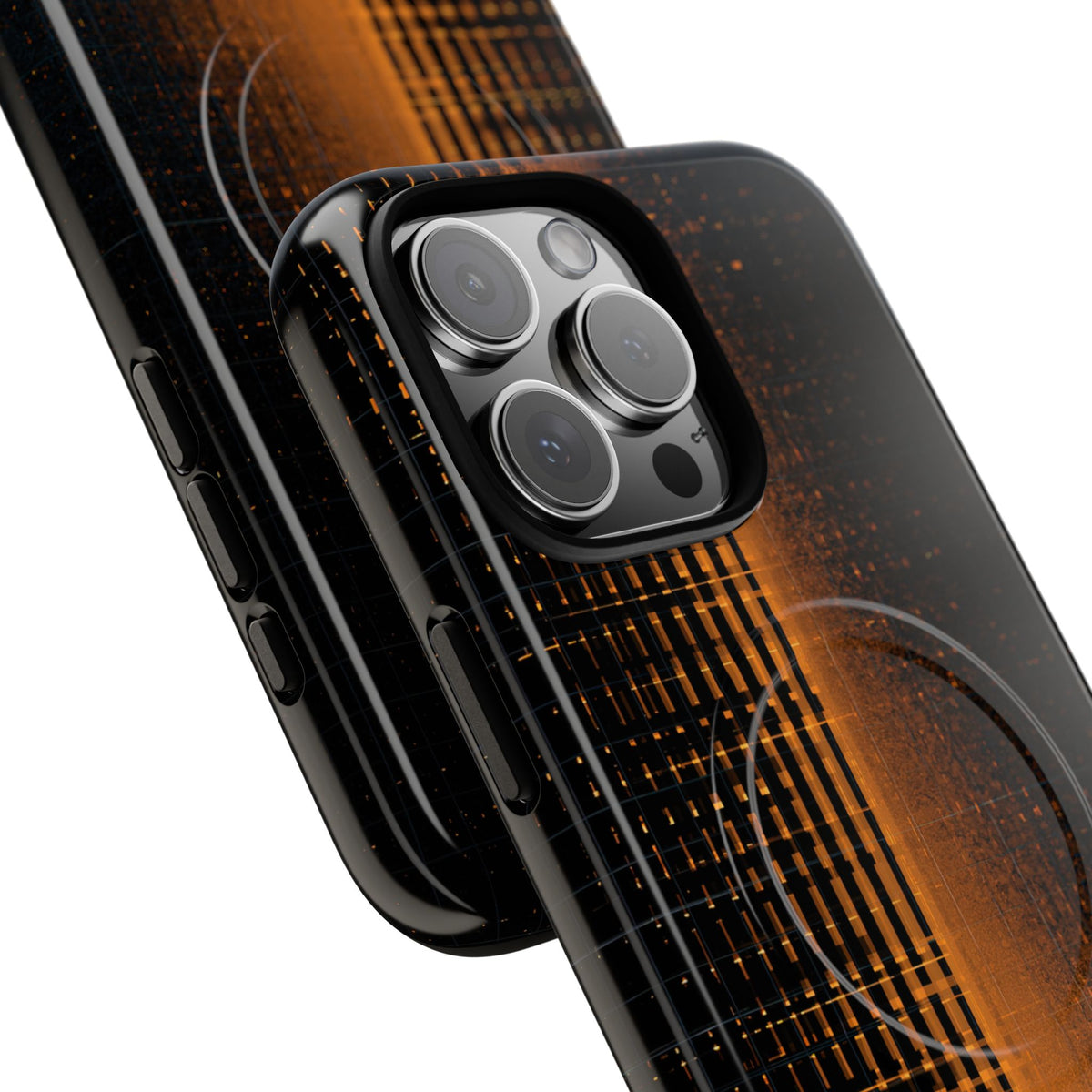 Amber Frequency · Tough 2.0 Magnetic Phone Case for iPhone · Orange