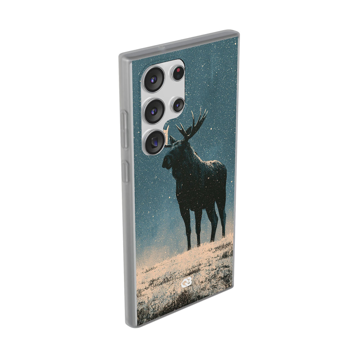 Nordic Boreal Moose · Lite Phone Case for Samsung · Blue