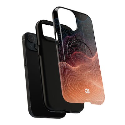 Spectral Elevation · Tough 2.0 Magnetic Phone Case for iPhone · Orange