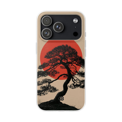 Crimson Pine Solitude · Lite Phone Case for iPhone ·  Beige