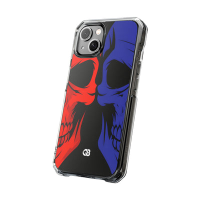 Crimson Cobalt Skulls · Impact Phone Case for iPhone · Magsafe