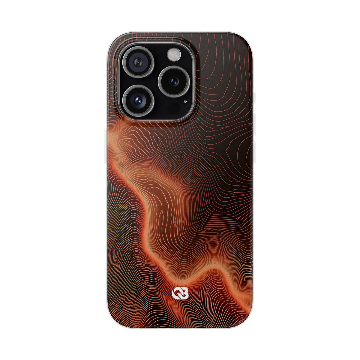 Caldera Ridge · Lite Phone Case for iPhone ·  Orange