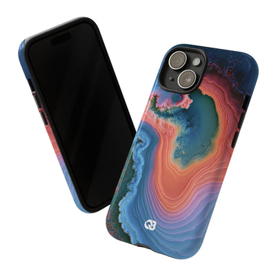 Luminous Resonance · Tough Phone Case for iPhone · Blue
