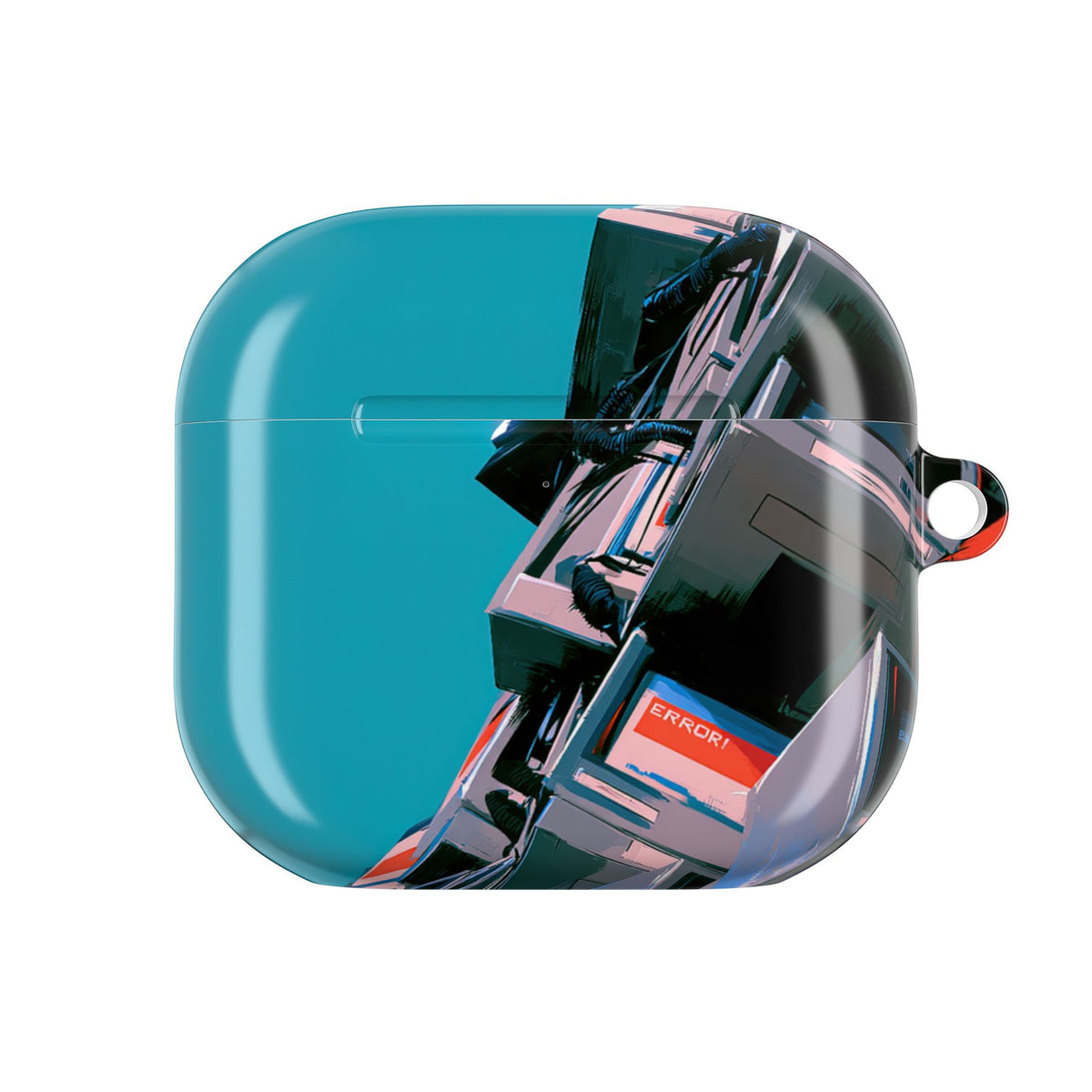 System Error Spire · Hard Case for AirPods & AirPods Pro · Teal
