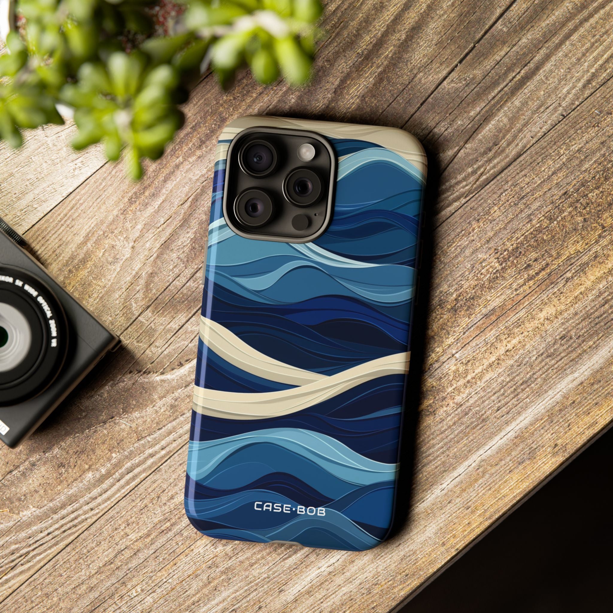 Ocean Rhythm iPhone 15 Pro Max Cover - Tough