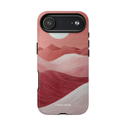 White Orb Dunes iPhone 17 Air Case - Tough+ - CASE•BOB
