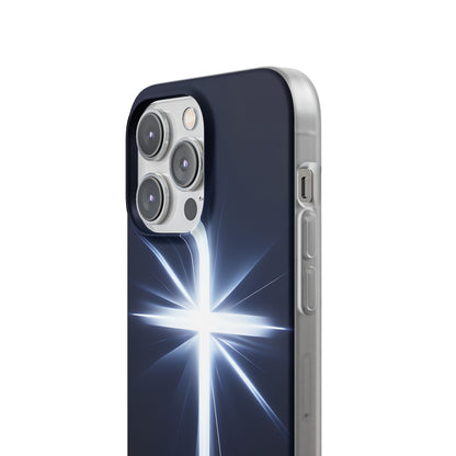 Glødende Crossburst iPhone 14 Pro Max Cover - Soft