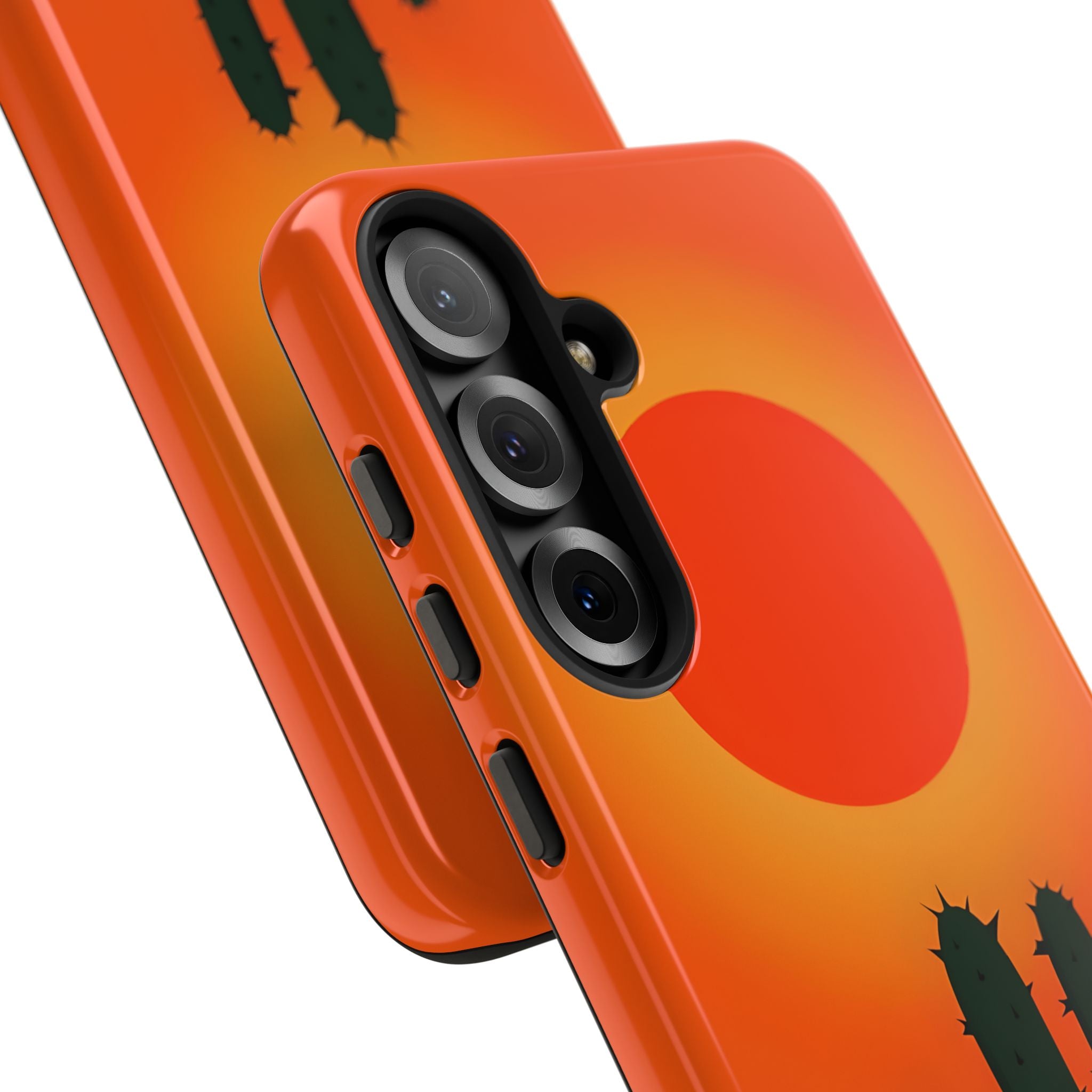 Scorched Saguaro Sunset · Tough Phone Case for Samsung