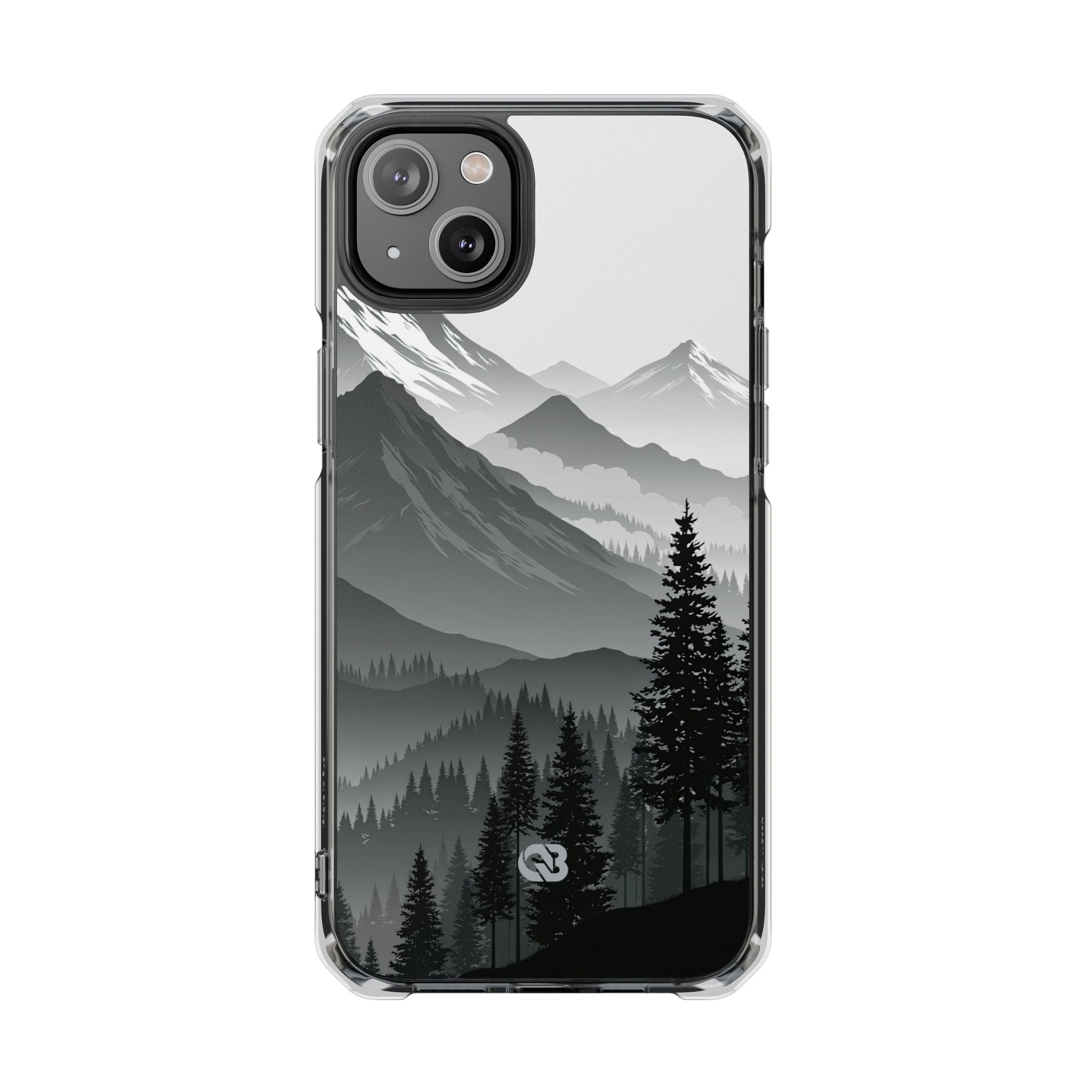 Grey Impact MagSafe Phone Case for iPhone - Granite Ridge Mist