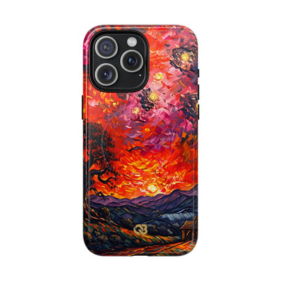 Molten Sky Tree · Tough+ Handyhülle für iPhone · Magsafe