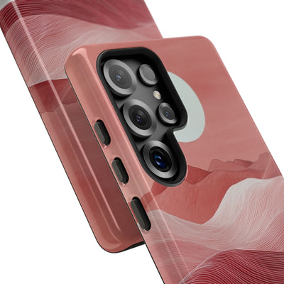 Crimson Dune Horizon · Tough Hoesje voor Samsung