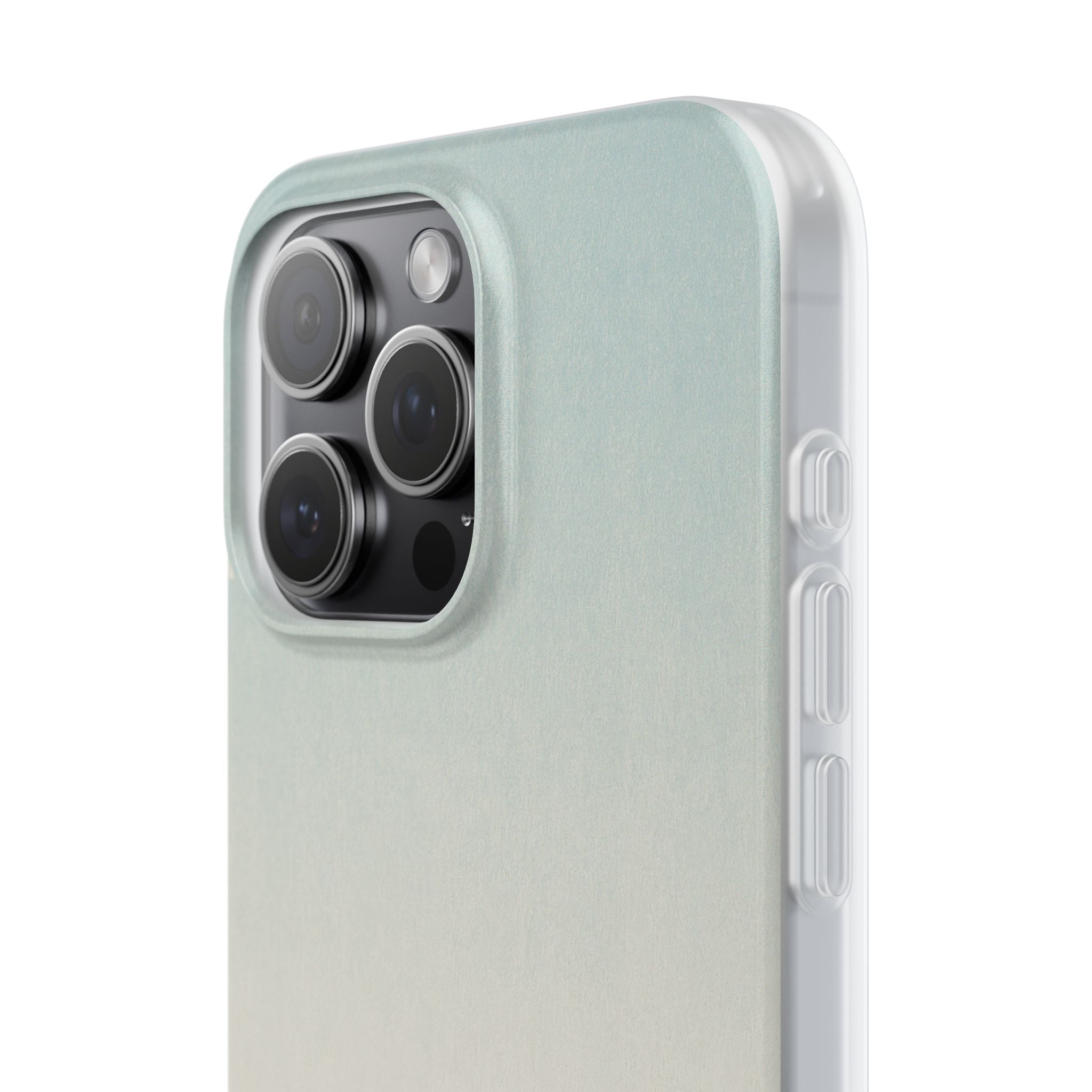 Blue Lite Phone Case for iPhone - Mist Valley Pagoda