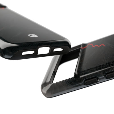 Crimson Ridge Pass · Tough Phone Case for Pixel ·  Black