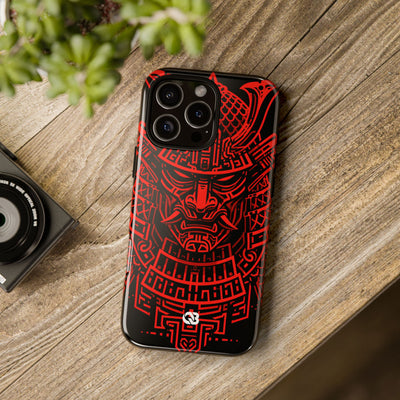 Crimson Kabuto · Tough Phone Case for iPhone · Red