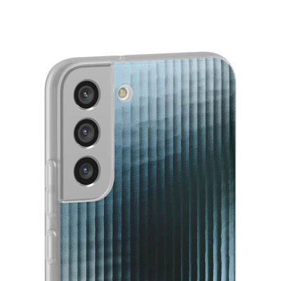 Blue Lite Phone Case for Samsung - Glacial Reeded Glass