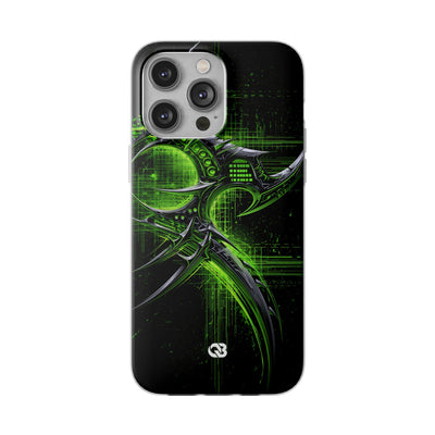 Cyber Sigil Grid · Lite Phone Case for iPhone ·  Green