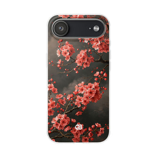 Dark Sakura Nocturne · Lite Phone Case for iPhone ·  Black