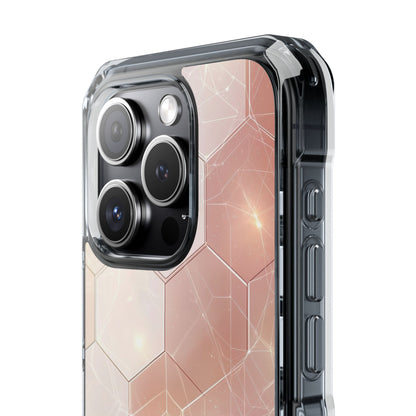 Honeycomb Glow iPhone 15 Pro Case - Impact