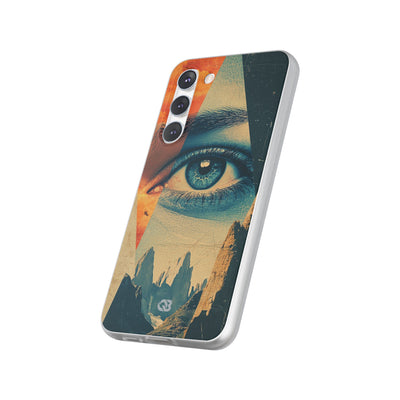 Fragmented Peak Gaze · Coque de téléphone Soft pour Samsung