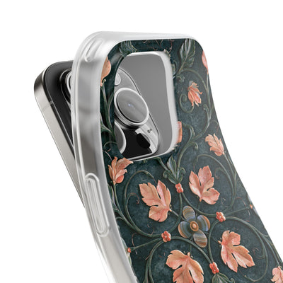 Florentine Rose Arabesque · Lite Phone Case for iPhone ·  Green