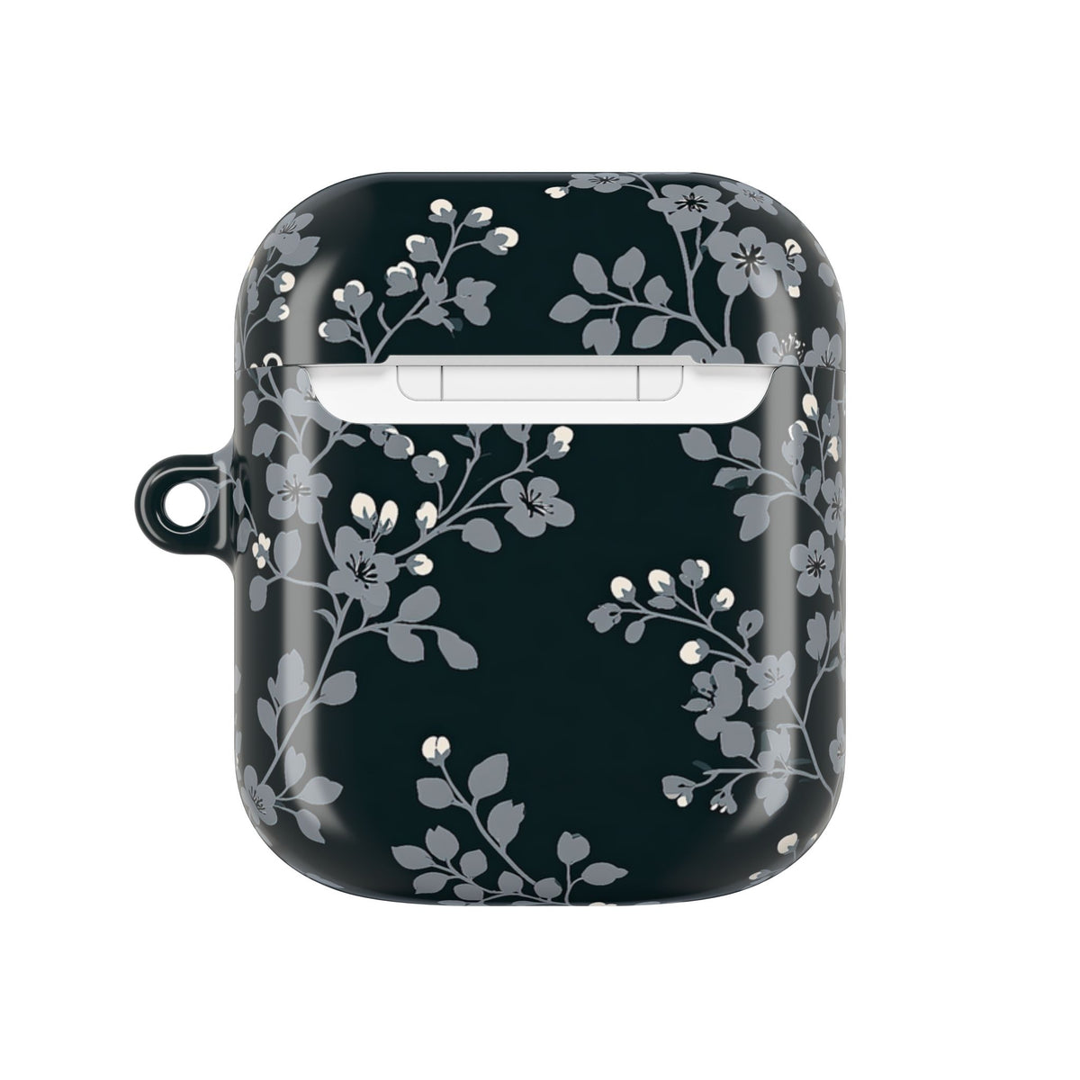 Nocturne Blossom Branch · Hard Case for AirPods & AirPods Pro · Black