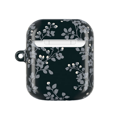 Nocturne Blossom Branch · Hard Case for AirPods & AirPods Pro · Black