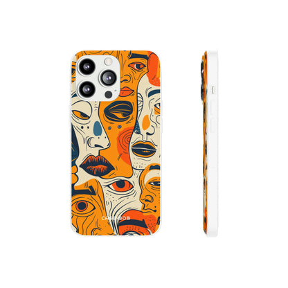 Tangled Faces Sunset iPhone 13 Pro - Soft