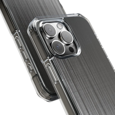 Grey Impact MagSafe Phone Case for iPhone - Static Vertical Dither