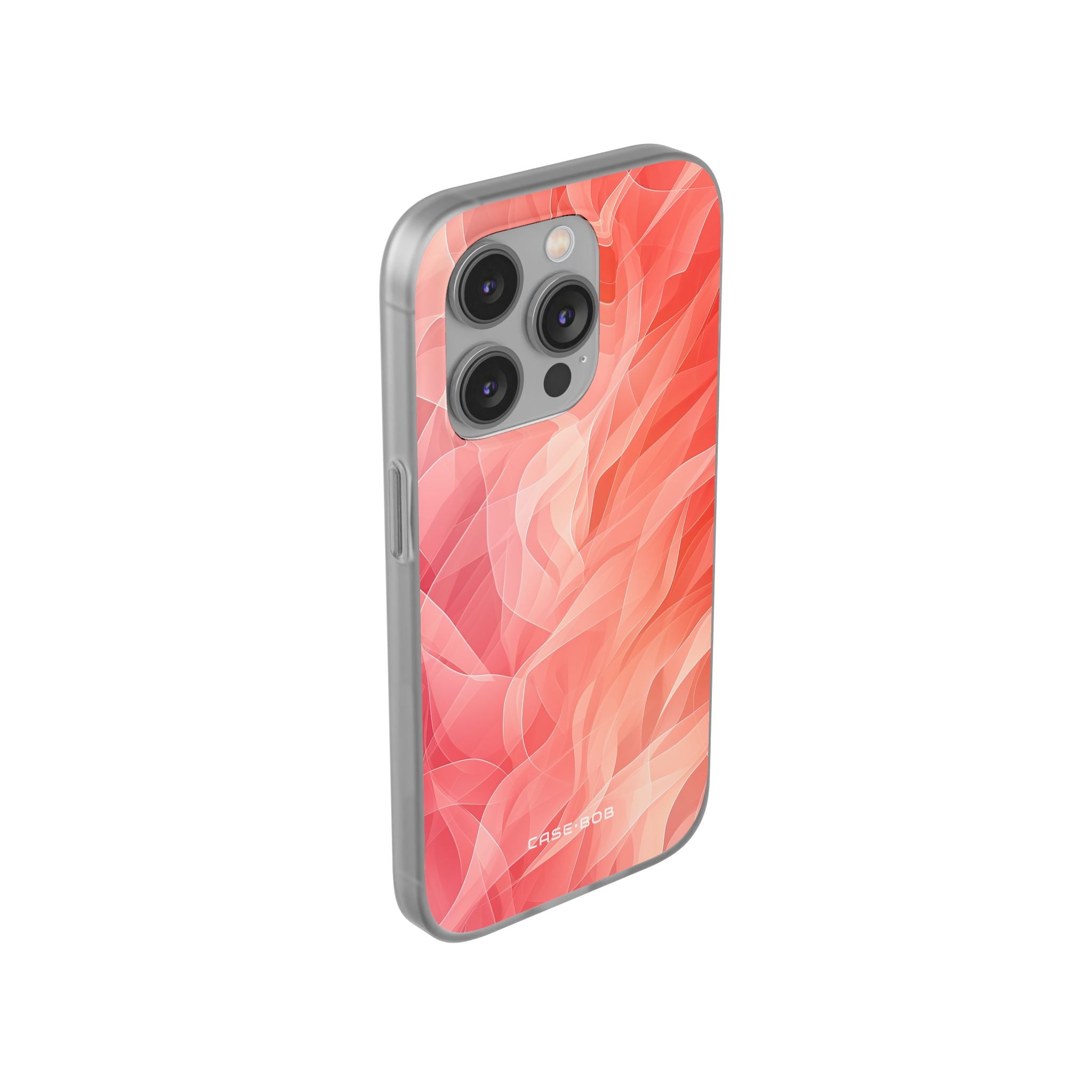 Peach Wave Drift iPhone 14 Pro Case - Soft